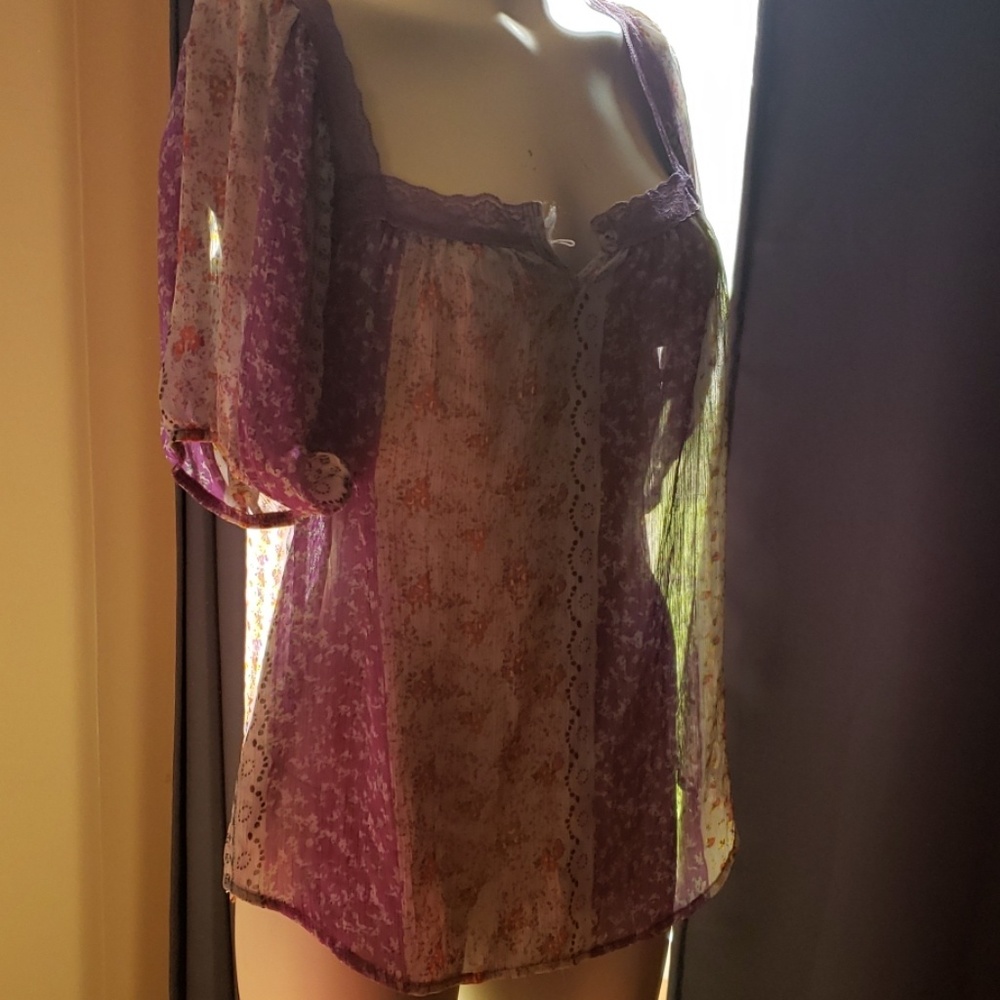 Boho top sheer